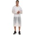 Extra Long Rain Ponchos for Adults - EVA Rain Coats Waterproof Unisex Rain Jacket with Drawstring Hood