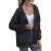 Women's Waterproof Raincoat Lightweight Rain Jacket Hooded Windbreaker with Pockets for Outdoor