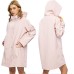 Rain Jackets for Women Waterproof, Raincoat Long Hooded Rain Coats Outdoor Windbreaker Trench Coat