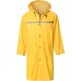 Mens Long Hooded Safety Rain Jacket Waterproof Emergency Raincoat Poncho