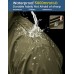 Men's Long Raincoat Ligtweight Rain Jacket Waterproof Outdoor Jackets with Hood