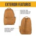 21L, Durable Water-Resistant Pack W/ 15" Laptop Sleeve and Multiple Organizational Compartments, PFAS Free