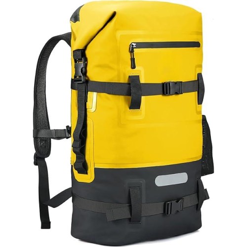 Waterproof Dry Backpack- Large Floating Dry Bag for Kayaking, Travel, Paddle Boards, Tubing, Hiking, Fishing, Camping
