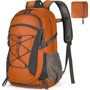 Hiking Backpack 40L Waterproof Camping Backpack Lightweight Packable Backpack for Women Men Outdoor Travel Daypack
