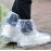 Shoe Covers Boot Covers Plastic Disposable Waterproof Shoe Covers for Men and Women Rain Outdoor Indoors Overshoes