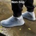 Waterproof Shoe Covers 2 Pairs,Rain Shoe Covers Reusable Silicone Non Slip Shoe Covers for Outdoor