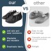 Non Slip Reusable Shoe Covers Waterproof Boot Covers for Household Carpet Floor Protection for Footwear and Rooms Clean