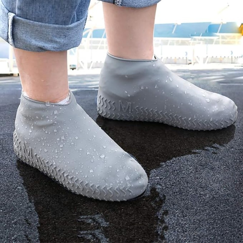 Reusable Shoes Cover for Rain, Silicone Shoes Covers , Non-Slip Outdoor Waterproof Shoe Protectors