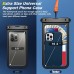 2 Pcs Waterproof Phone Pouch, [Up to 10" Large]  Waterproof Cell Phone Case Dry Bag with Lanyard