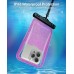 Waterproof Phone Pouch - 3 Pack Shining Dazzling TPU Waterproof Phone Case with Lanyard - Fit iPhone Up to 7.2"