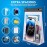 Large Floating Waterproof Phone Pouch [with Sealing Strip], Float Water Proof Bag for Beach Water Park